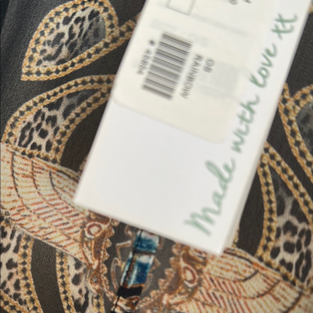 Camilla Elegant Multicolor Kimono Robe - Picture 9 of 9